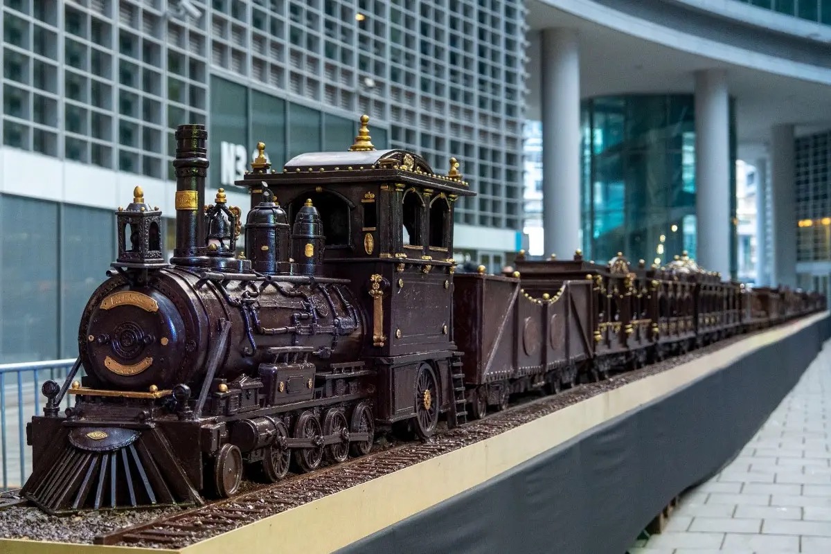Il Winter Games Express è ufficialmente il treno di cioccolato più lungo del mondo
