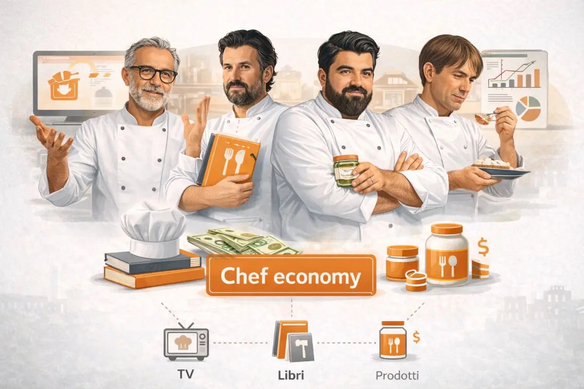  Chef star e business fuori dal ristorante: in Italia succede da anni