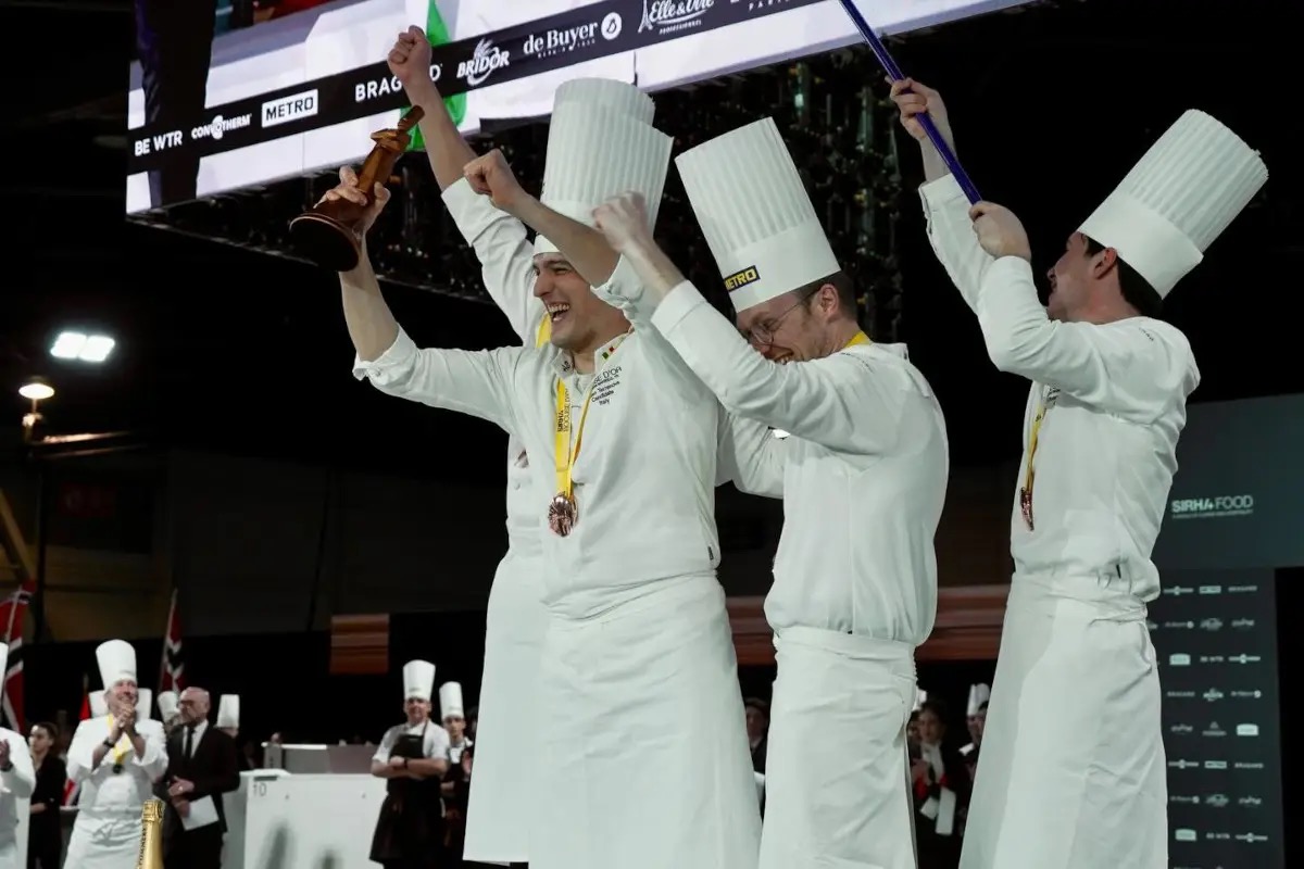  Italia sul podio del Bocuse d’Or Europe per la prima volta: 3° posto a Marsiglia