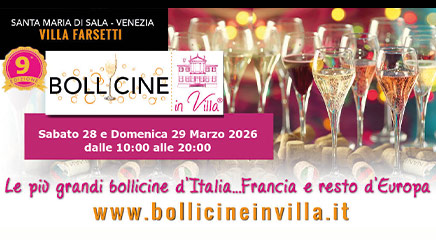 Bollicine in Villa
