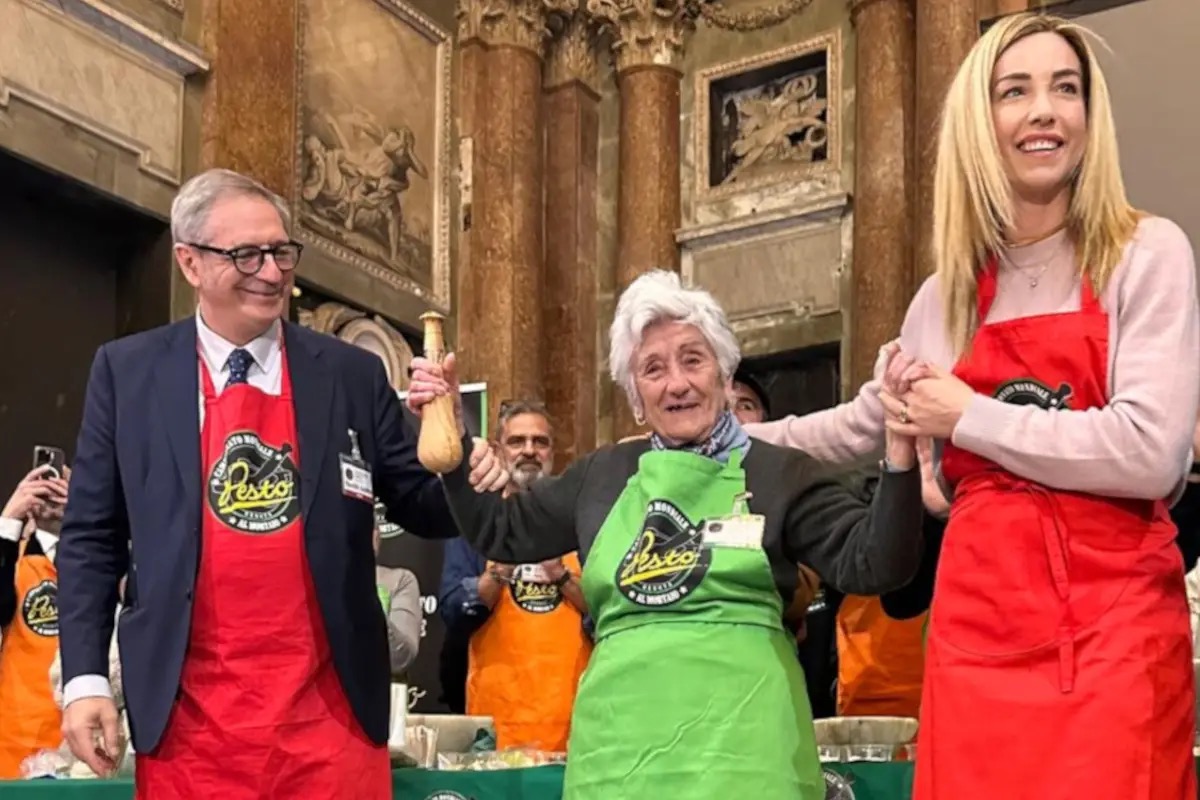  Il miglior pesto genovese al mortaio? Quello di casa lo fa una nonna di 85 anni 
