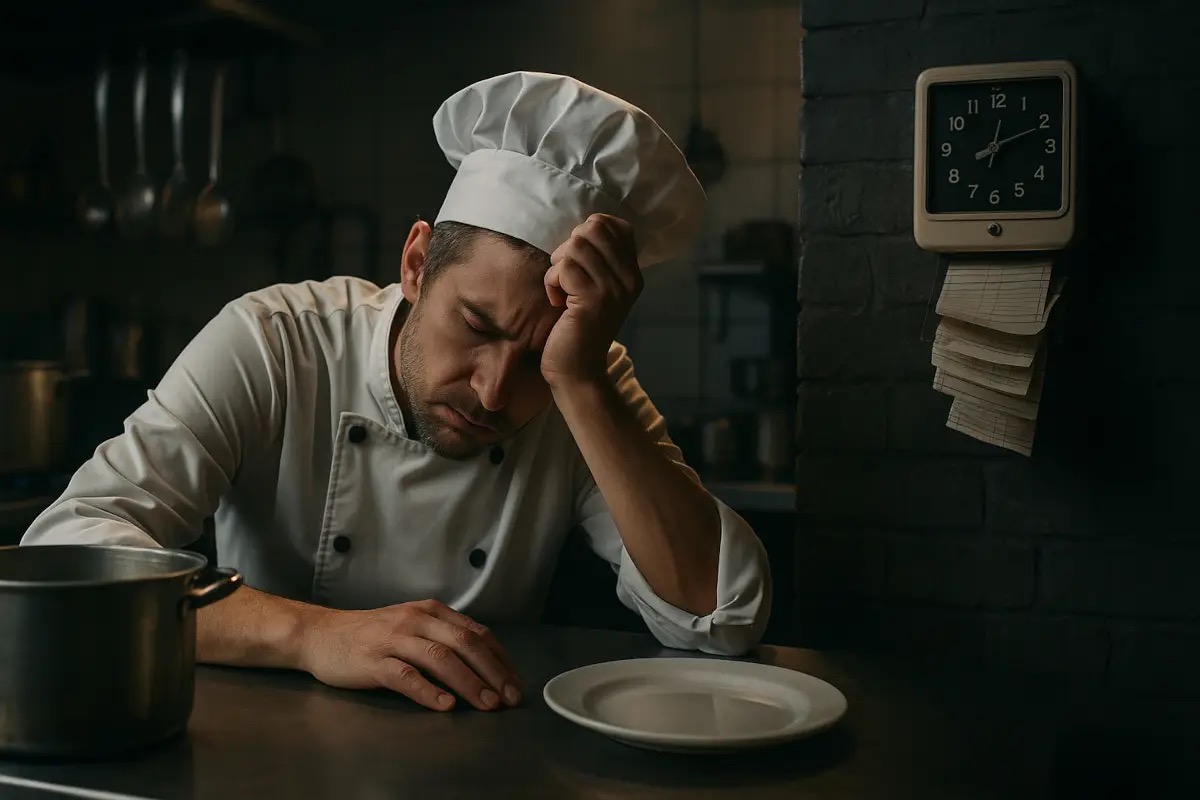  Il mito dello chef è finito: turni infiniti e stipendi da fame svuotano le cucine