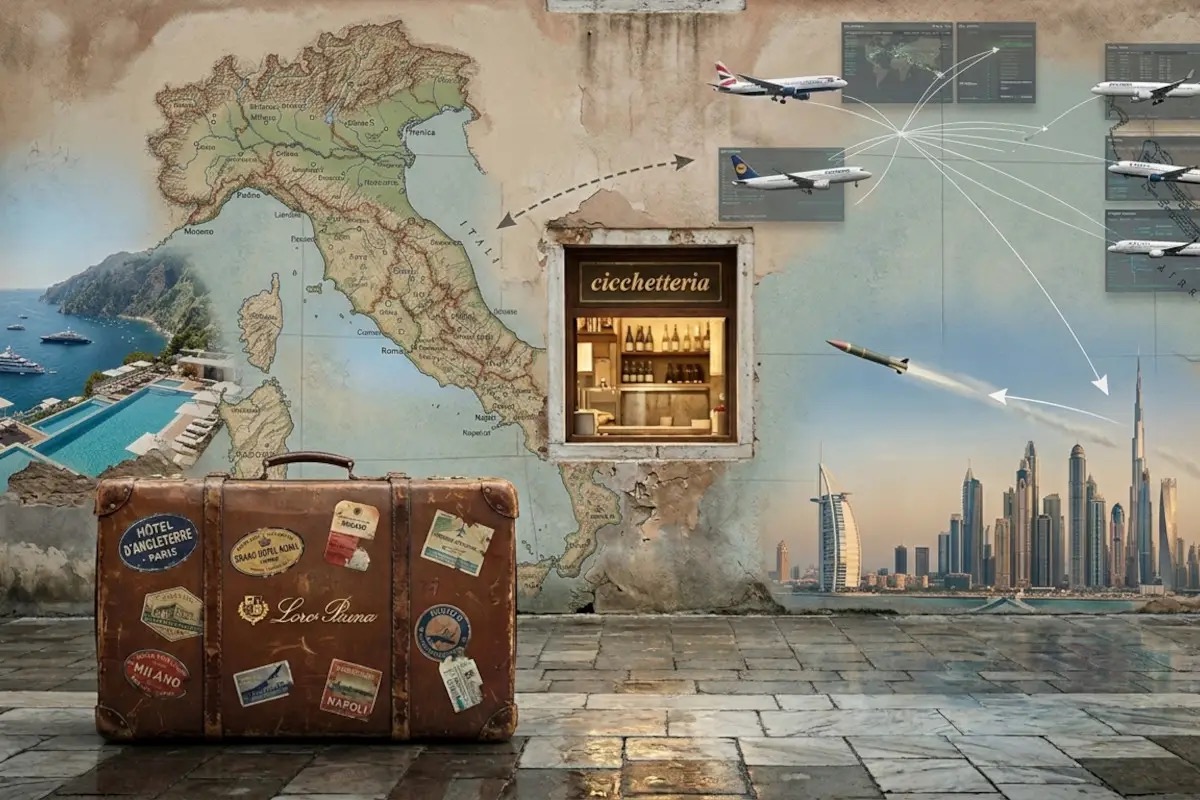  Guerra, hub aerei e turismo di lusso: perché il turismo italiano sta cambiando