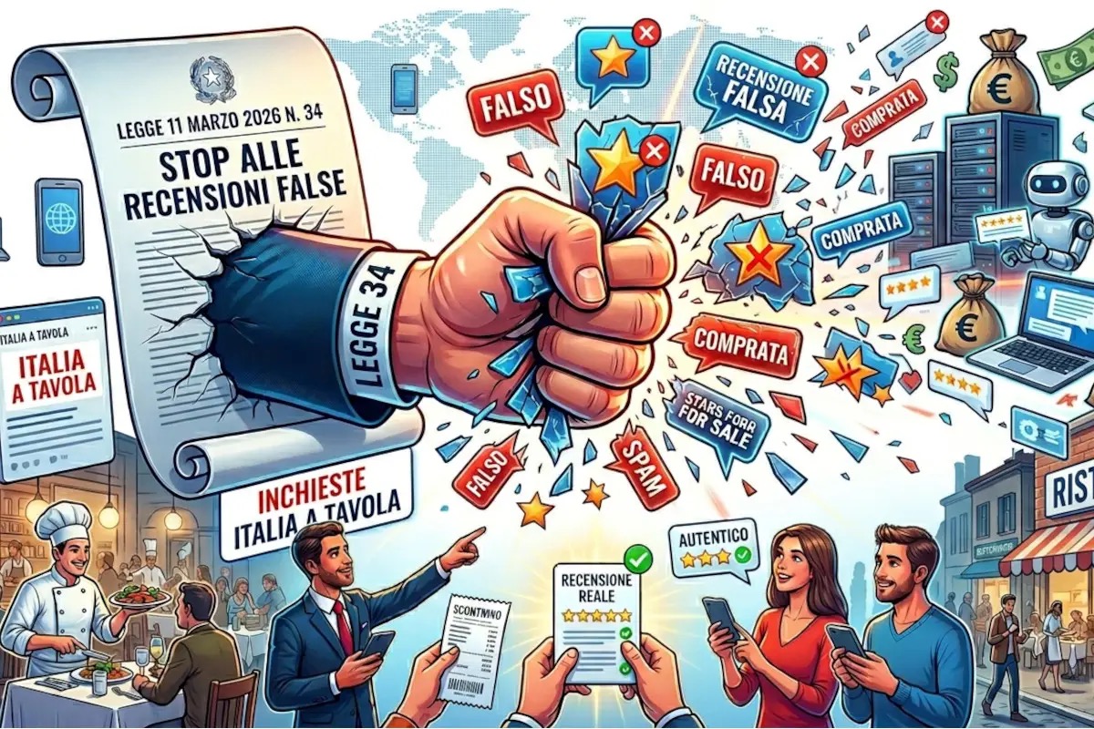  Dalle inchieste di Italia a Tavola alla legge 34: la guerra alle recensioni false non è finita