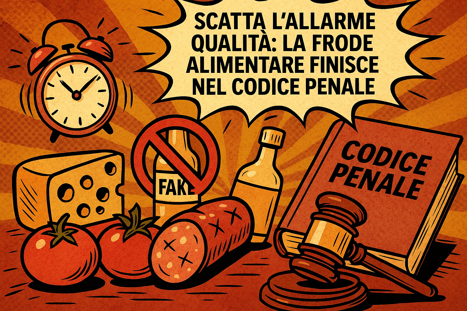 Scatta l’allarme qualità: la frode alimentare finisce nel codice penale