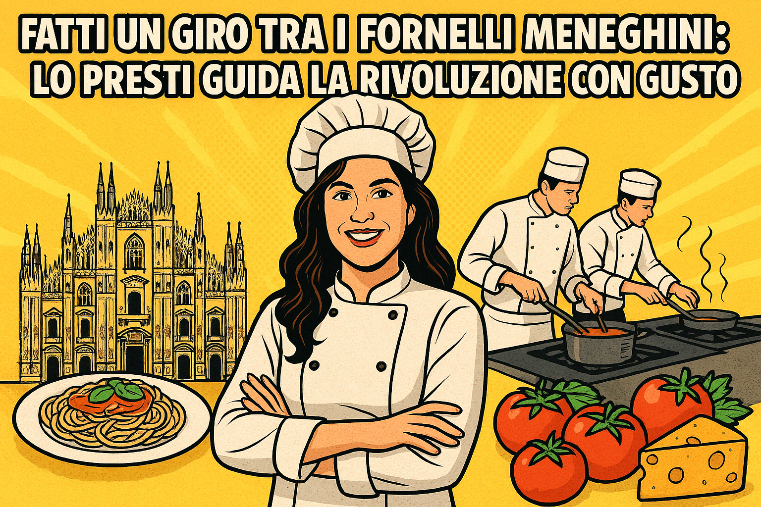 Fatti un giro tra i fornelli meneghini: Lo Presti guida la rivoluzione con gusto