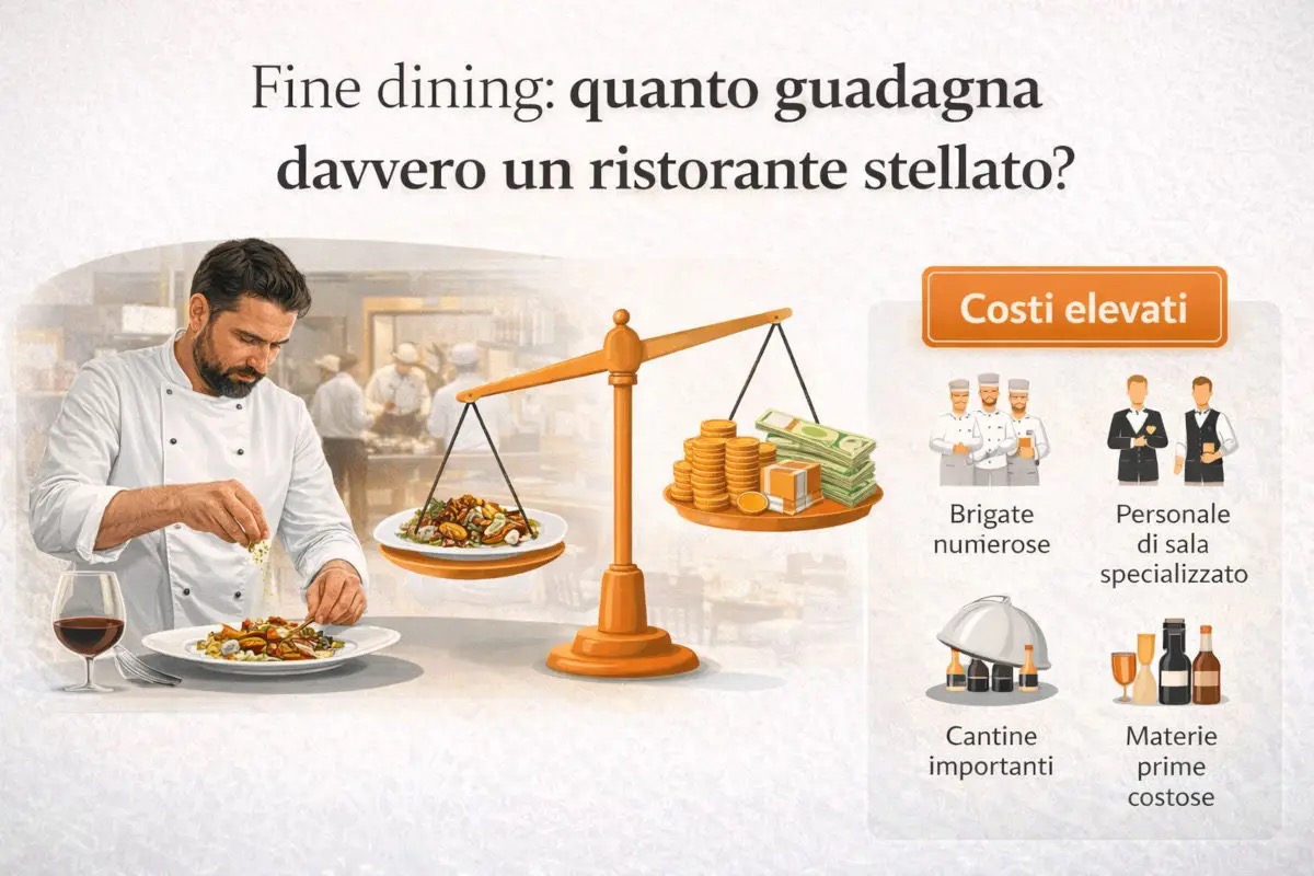  Fine dining: quanto guadagna davvero un ristorante stellato?
