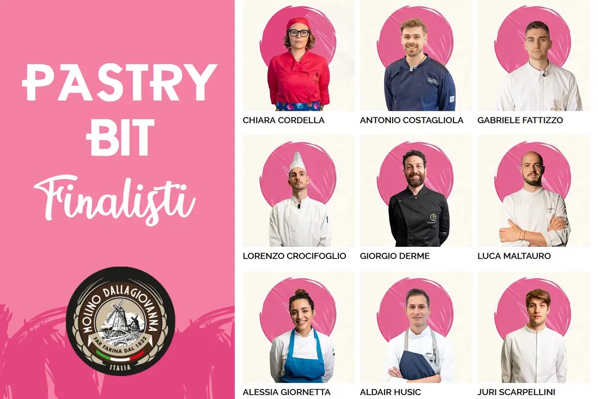  Pastry Bit Competition 2025: ecco i 9 finalisti pronti alla sfida da Molino Dallagiovanna