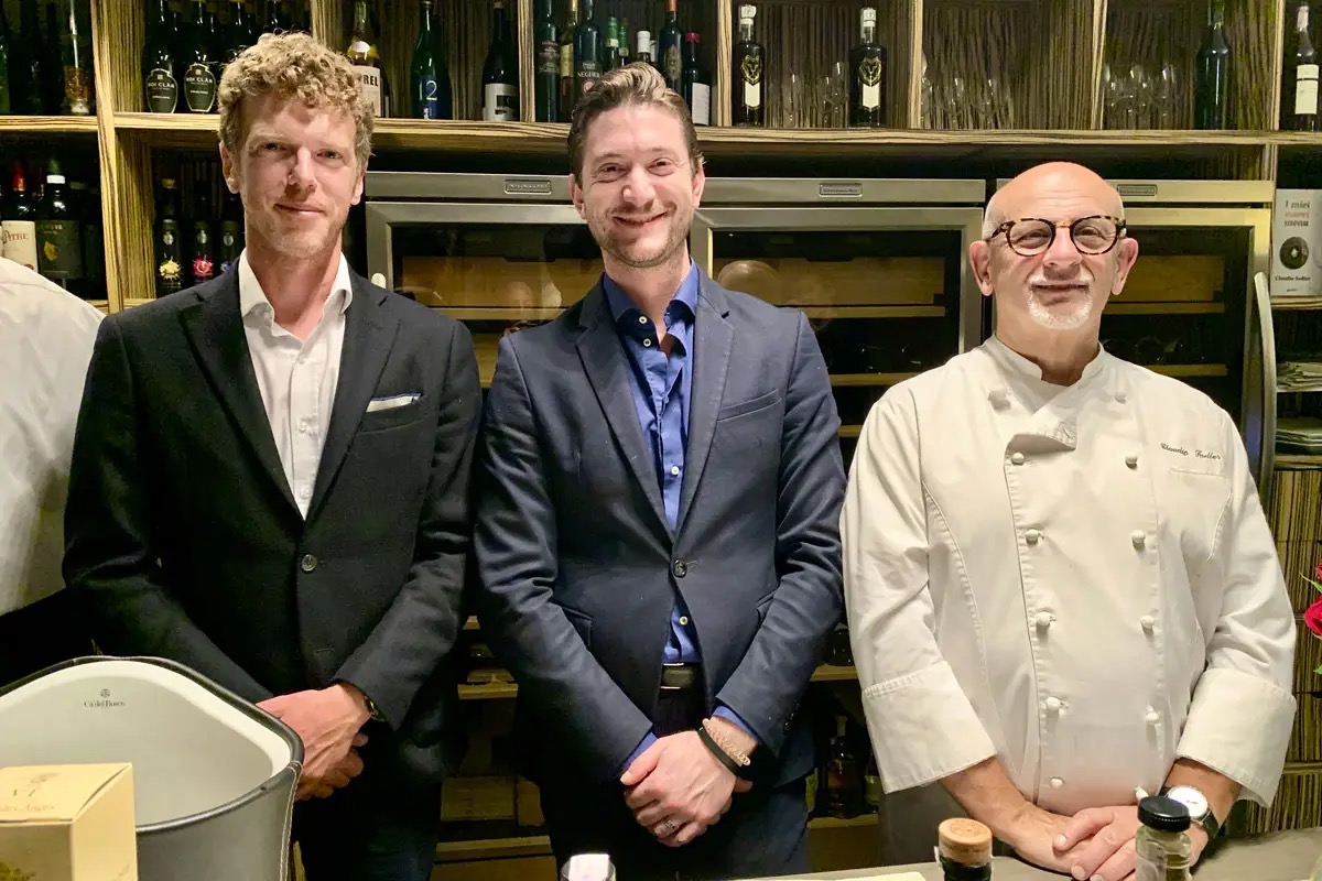 La cucina di chef Claudio Sadler incorona il Pineau des Charentes