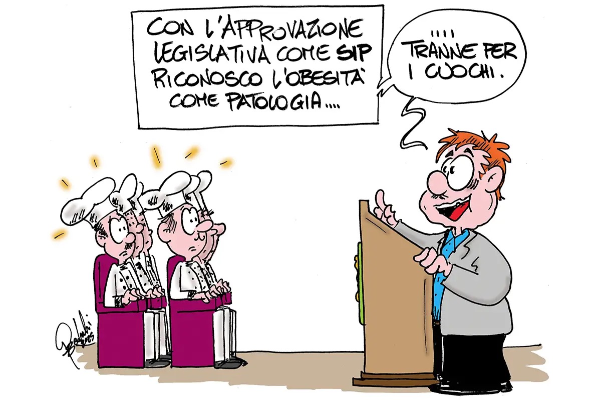  L’obesità è malattia, Fic: «Ora anche il mestiere del cuoco va riconosciuto come usurante»