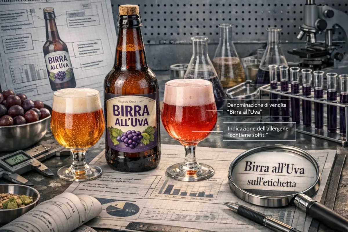  Birre con uva o mosto d’uva: il ministero chiarisce le regole sull’etichetta