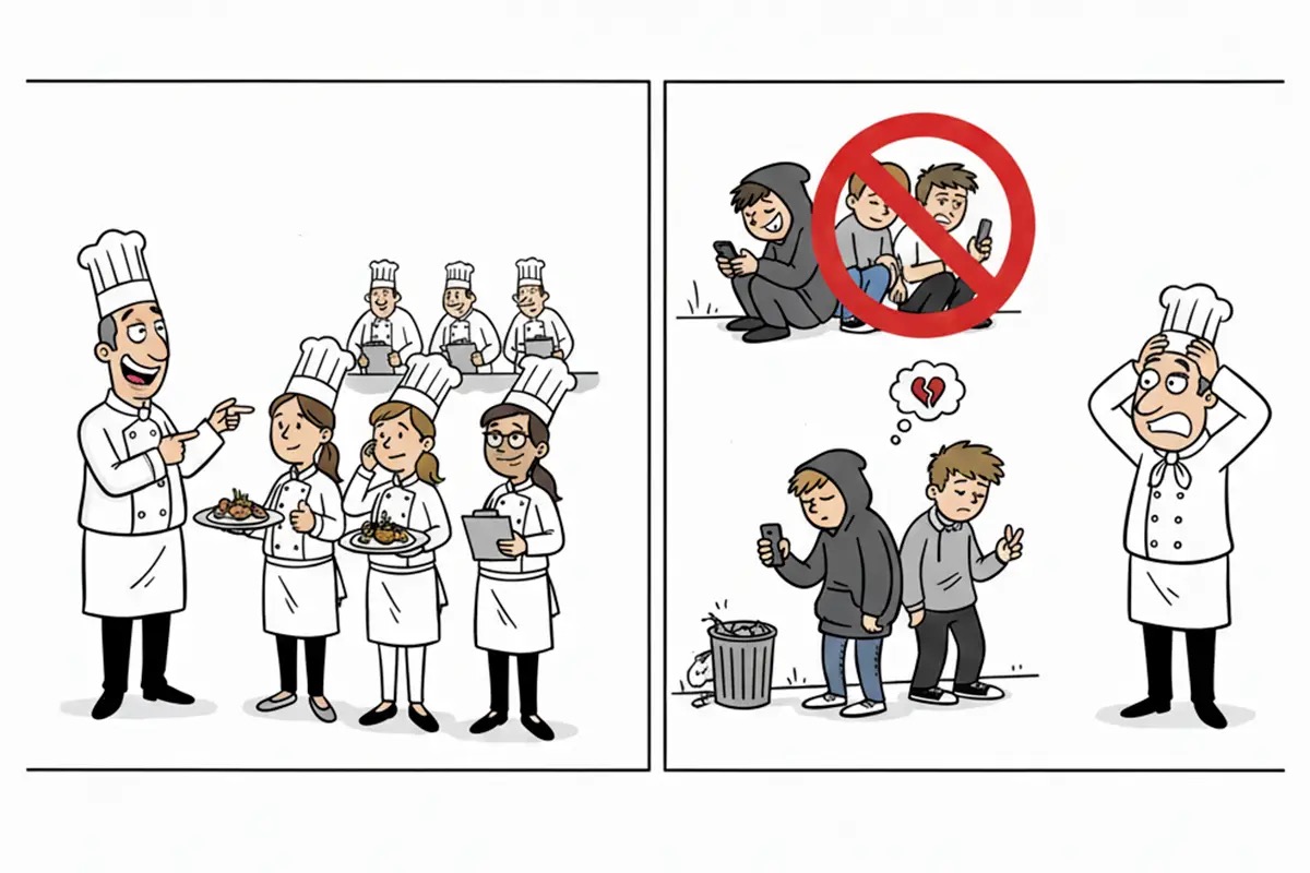  Non solo bullismo: c’è una gioventù sana che cresce negli istituti alberghieri e non viene raccontata