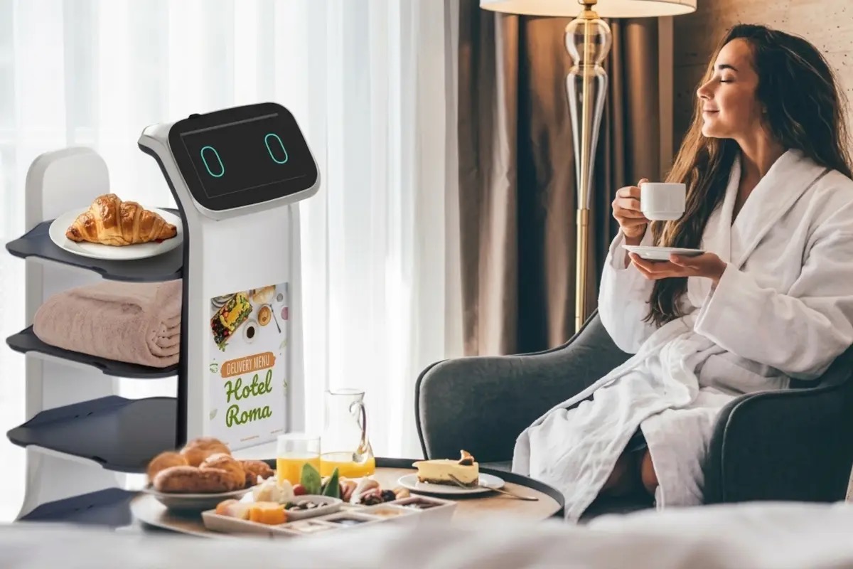 Minibar 2.0: la robotica rivoluziona il servizio in camera negli hotel