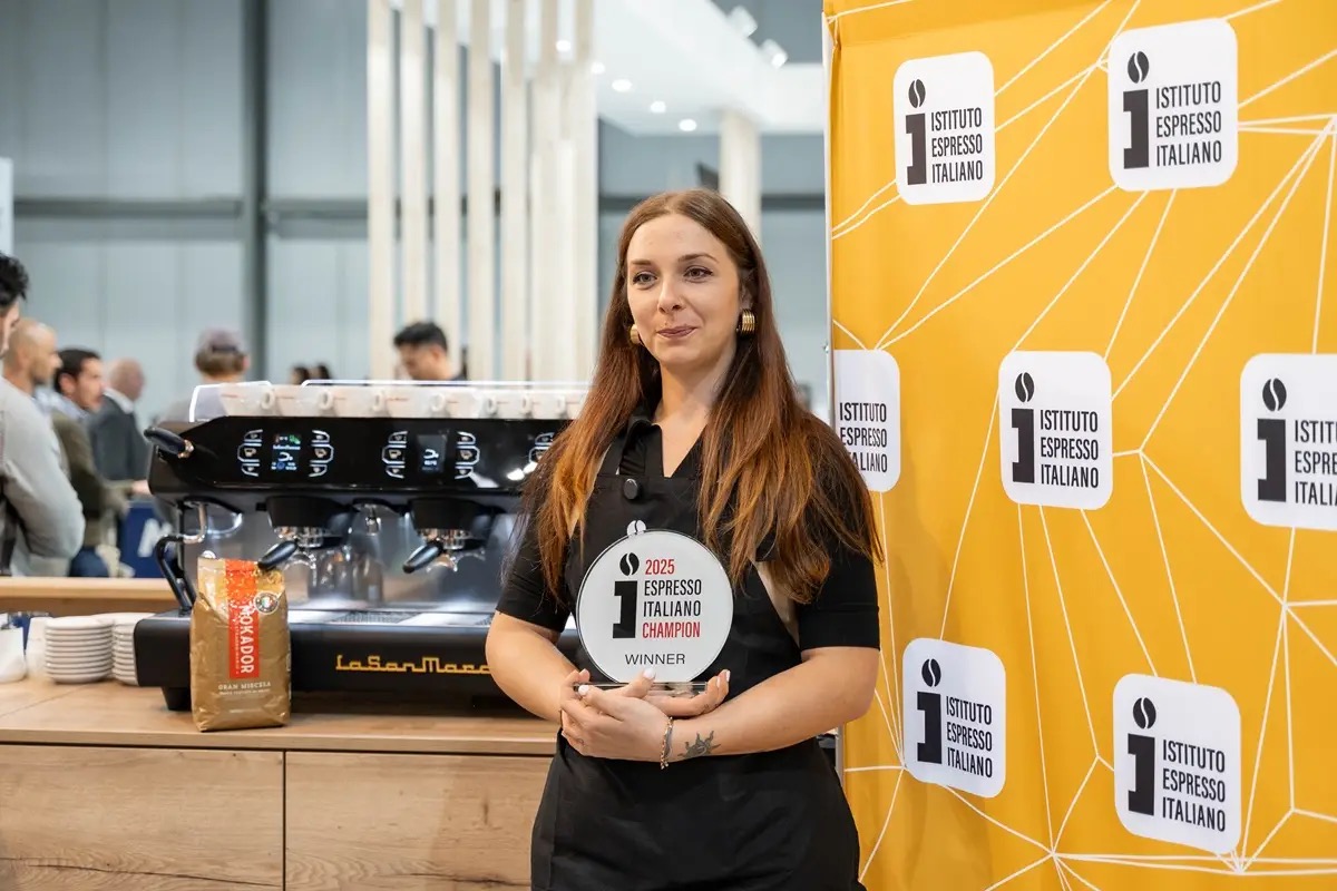 Giulia Ruscelli trionfa all’Espresso Italiano Champion 2025