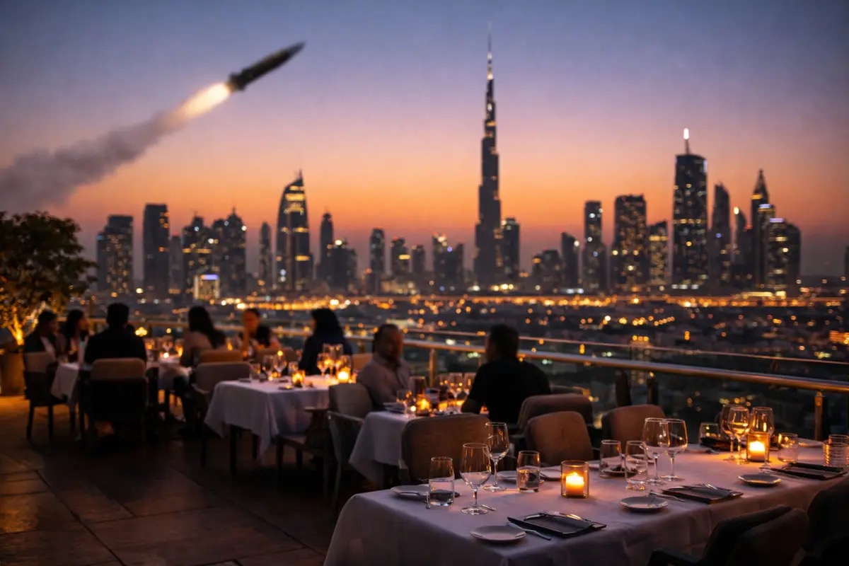  Come si lavora negli hotel e nei ristoranti di Dubai durante la guerra 