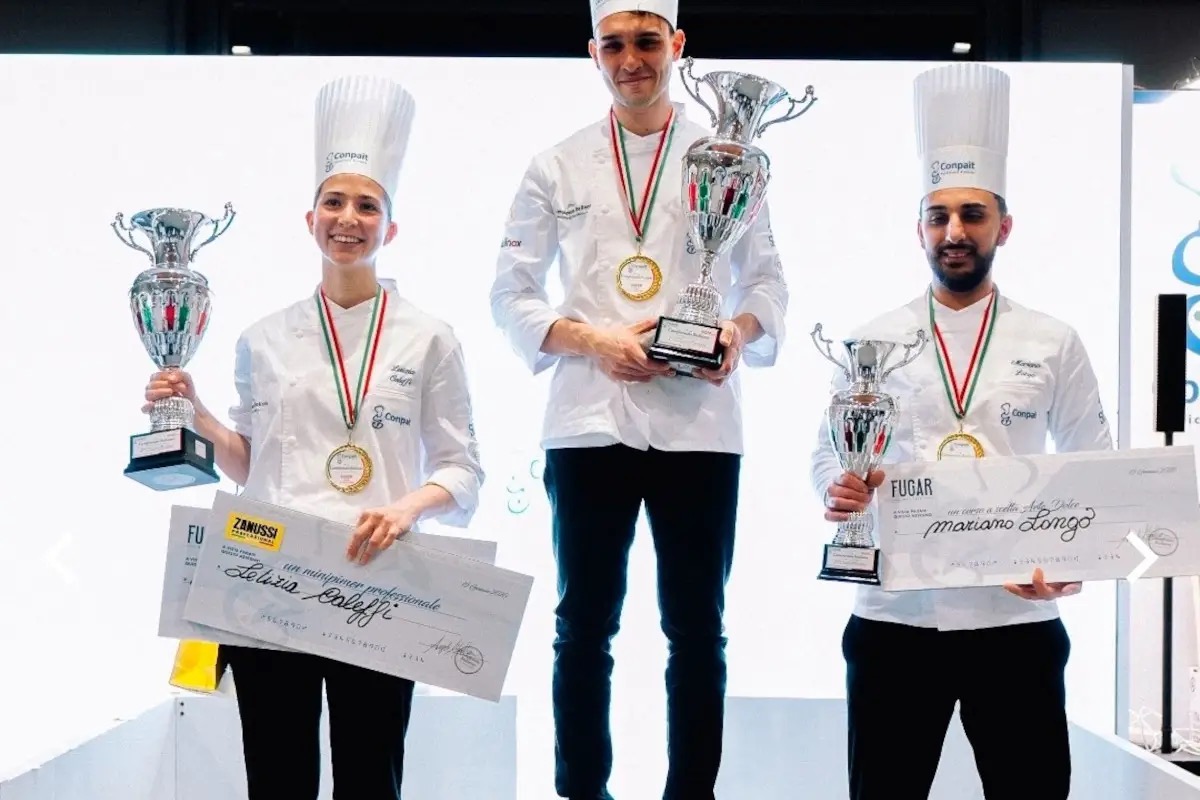 Giuseppe Molinaro trionfa al Campionato italiano di pasticceria 2026