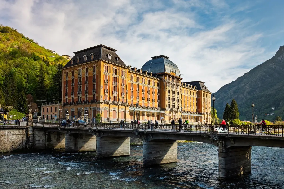 Spa, acque termali e design francese: così rinasce il nuovo Grand Hotel di San Pellegrino