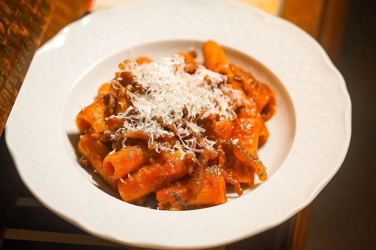  Amatriciana, il classico reinterpretato da Andrea Lattanzi di Taverna Flavia