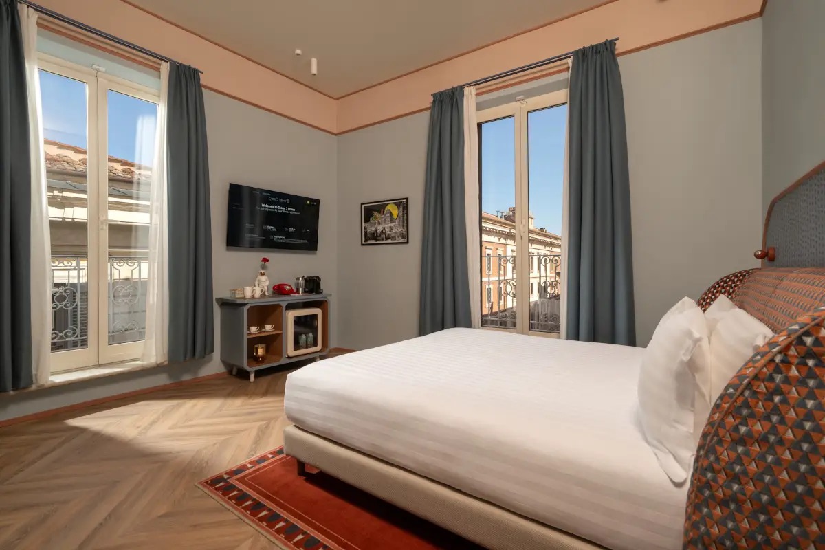 Cloud 7 Hotel apre a Roma: un nuovo indirizzo per giovani e amanti dell'arte