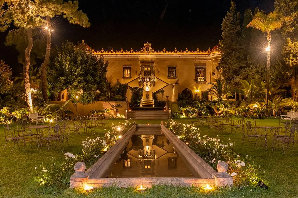 Un castello barocco dove si beve vino nel palmento storico più grande dell’Etna