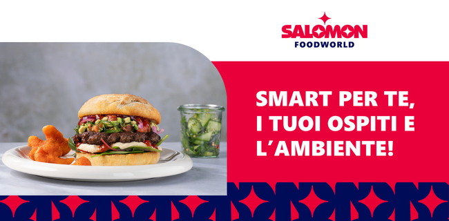 Stupisci i tuoi ospiti con i nuovi burger di Salomon FoodWorld!