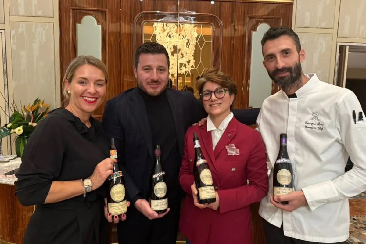  Altro che muscoli: l’eleganza dell’Amarone Bertani e del St. Regis