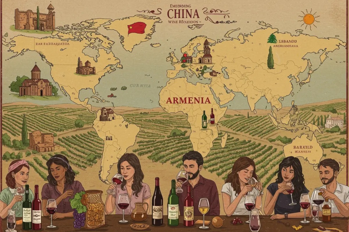  Dalla Cina all'Armenia e al Libano: le nuove frontiere del vino per i consumatori