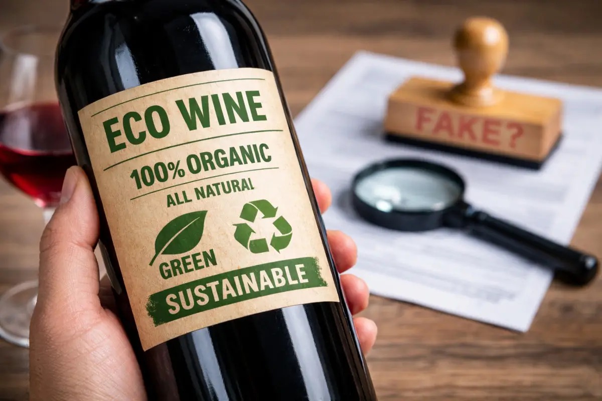  Vino e greenwashing: il 53% dei claim è considerato ingannevole