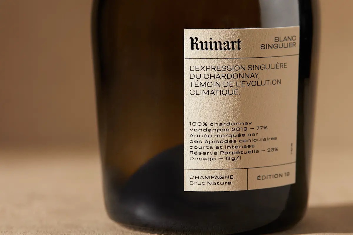 Ruinart Blanc Singulier, quando lo Chardonnay racconta un’annata incandescente