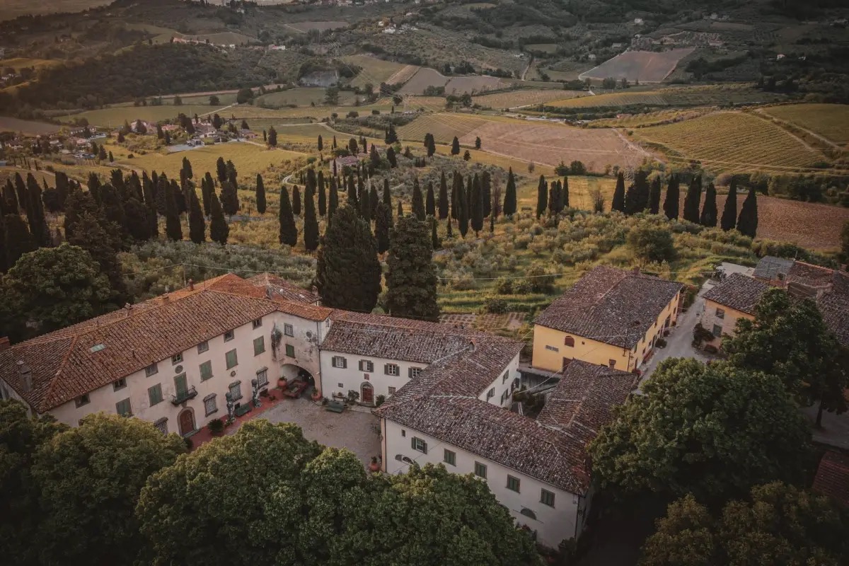 Capezzana: la tenuta che guida il Carmignano tra vigne storiche, olivi e ricerca