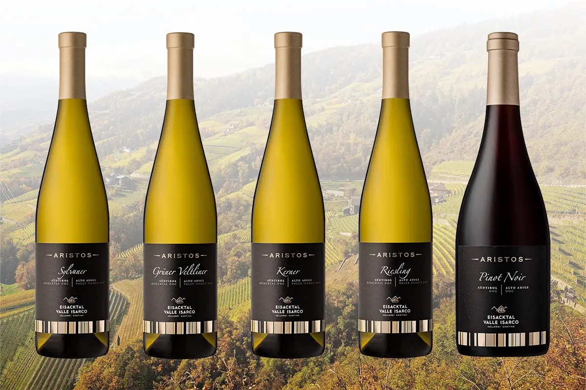  Valle Isarco, la linea Aristos è l’aristocrazia dei vini d’alta quota